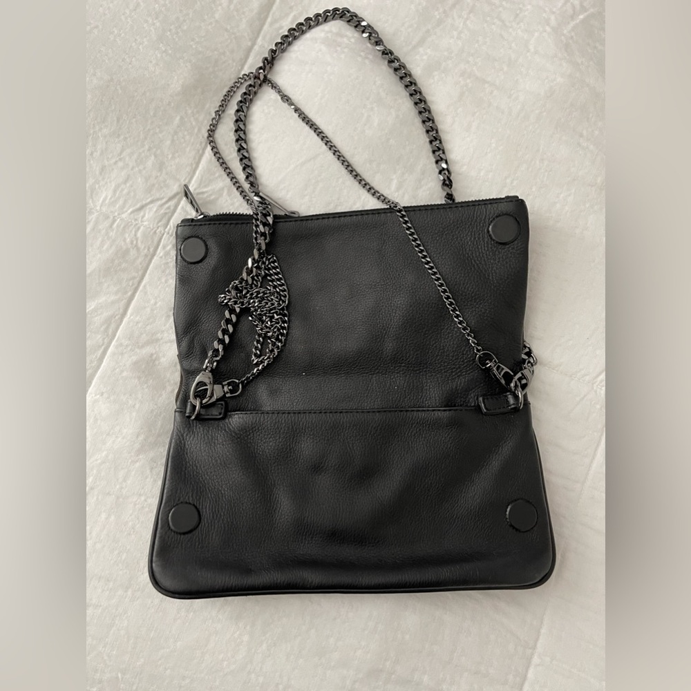 Zadig & Voltaire Rock Leather Crossbody Bag Gem